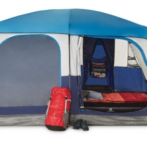 6-Person Easy Set Up Camping Cabin Tent with Rain Fly